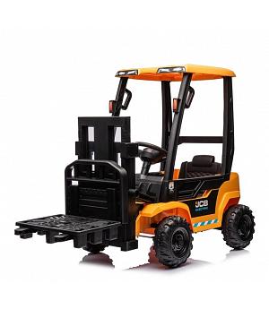 CARRETILLA ELEVADORA TORILLO JCB AMARILLO, ELÉCTRICO A BATERÍA 12V, RC 2,4 GHz, 1-5 AÑOS - INDA367-RA-BDM0959.ZOL